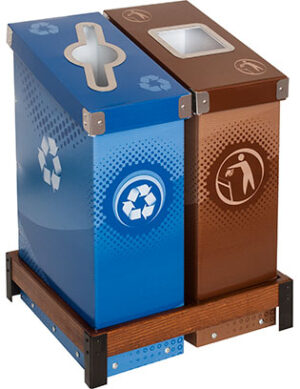 Slimcycle™ 2 Bin Station
