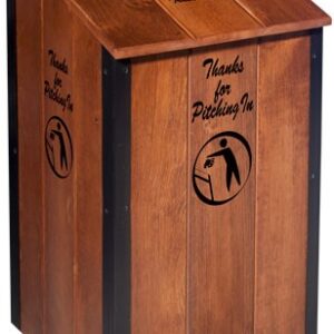The Heritage™  Wood Recycling Bin
